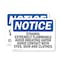 Signmission Ethanol Extremely Flammable Avoid Breathing OSHA Notice Sign, Vinyl Decal, 10in W x 7in L, 2PK OS-2PACK-NS-D-710-L-12178 - alternate 1
